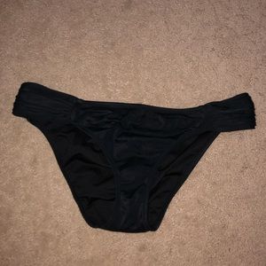 Women’s black Victoria’s Secret bikini bottoms